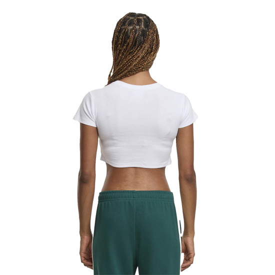 Karl Kani Γυναικεία κοντομάνικη μπλούζα Slogan Cropped T-Shirt